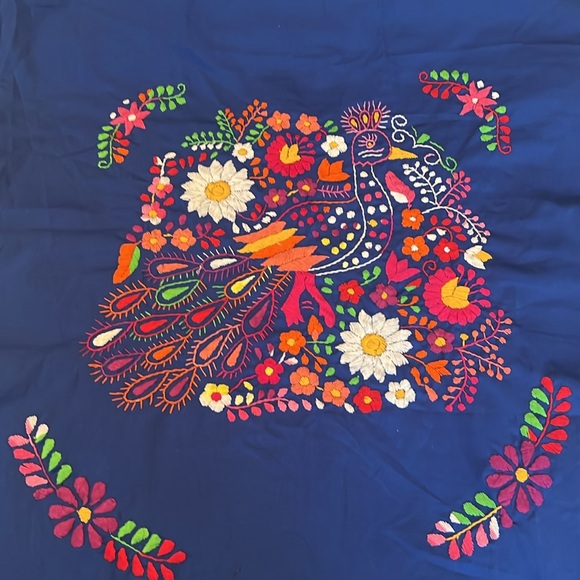 ⚜️🔷⚜️Traditional Mexican Tehuacán Embroidered woman’s dress - Picture 9 of 16